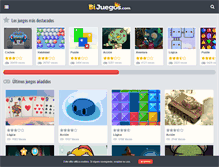 Tablet Screenshot of bijuegos.com